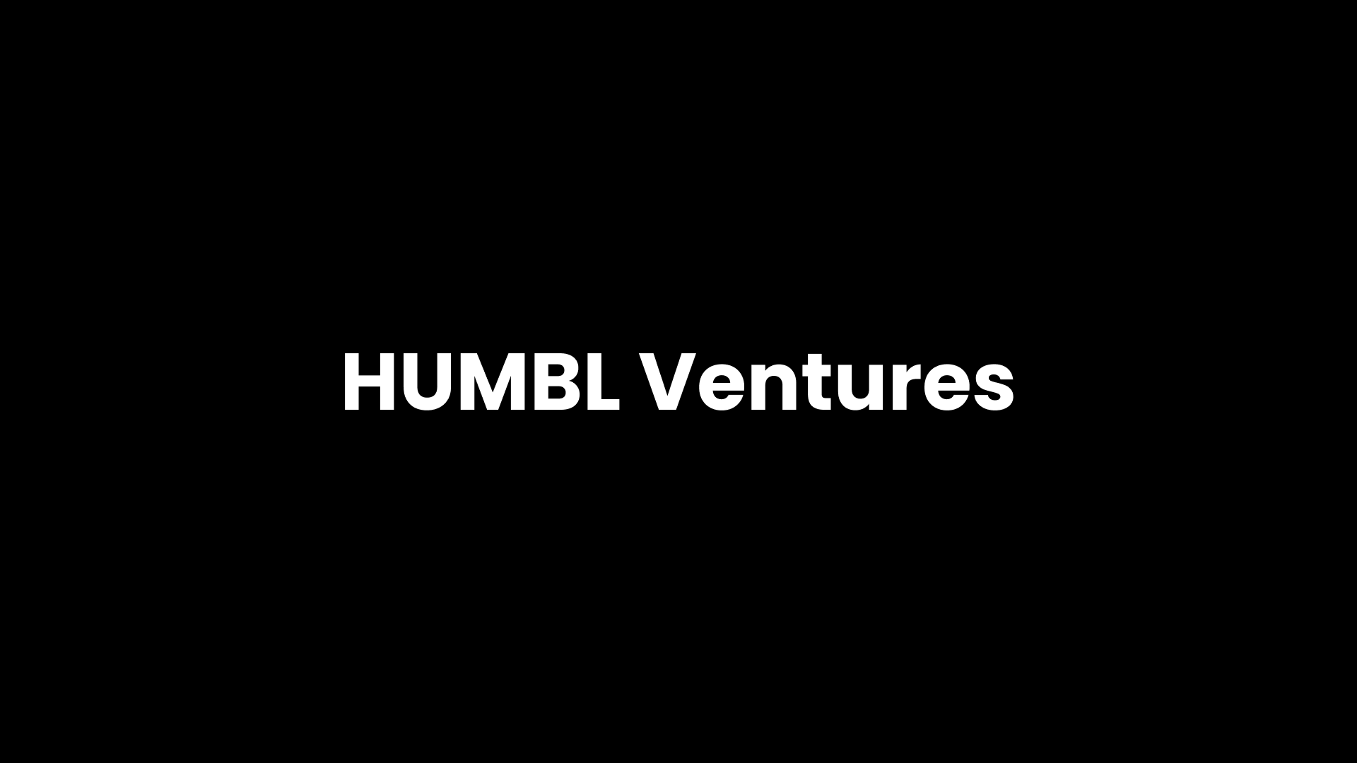 HUMBL Ventures - This material is provided for informational purposes only and should not be construed as investment advice or a solicitation to buy or sell securities. All investments involve risk, including the potential loss of principal. Past performance is not indicative of future results. Any references to specific securities, strategies, or markets are for illustrative purposes only and do not constitute recommendations.